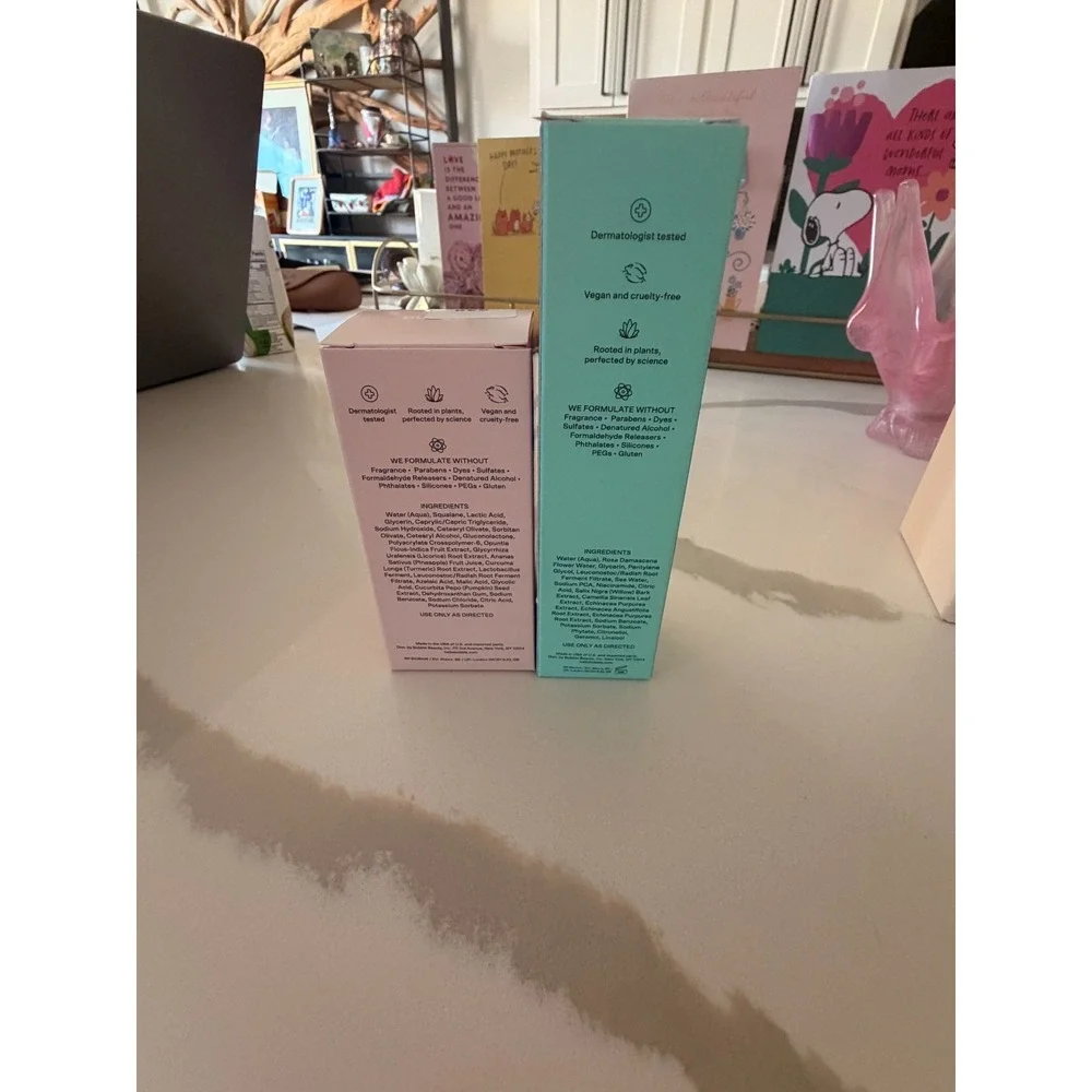 BUBBLE – Break Even Balancing Toner (3.2‎ fl oz) & Moon Walk Serum (1 fl oz) NIB